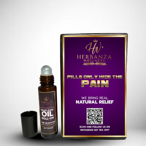 HEAD EASE ROLL ON | HEADACHE & MIGRAINE RELIEF OIL